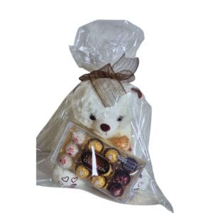 Urso de Pelúcia com Ferrero Rocher