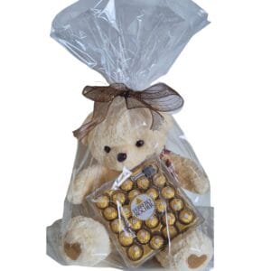 Urso de Pelúcia com Ferrero Rocher
